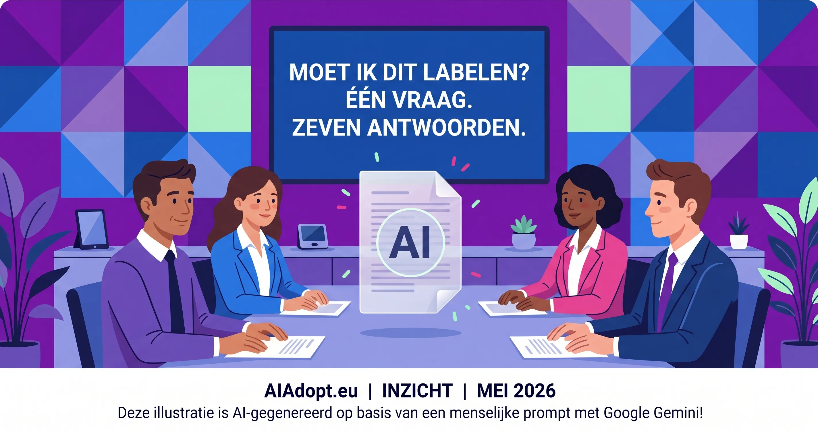 Moet ik AI labelen? 7 dagelijkse situaties uit artikel 50